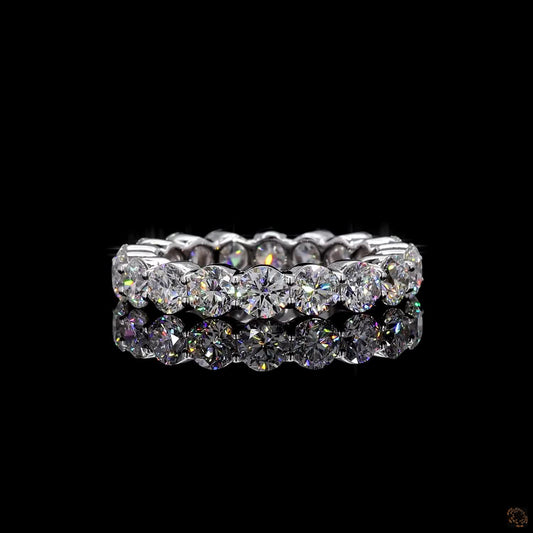 Eternity Band Round Cut LAB Gwon Diamond