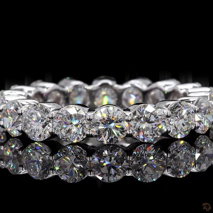 Eternity Band Round Cut LAB Gwon Diamond