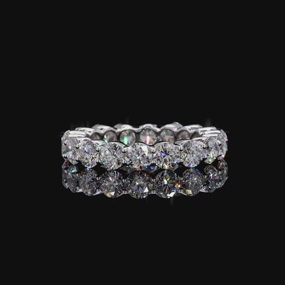 Eternity Band Round Cut LAB Gwon Diamond