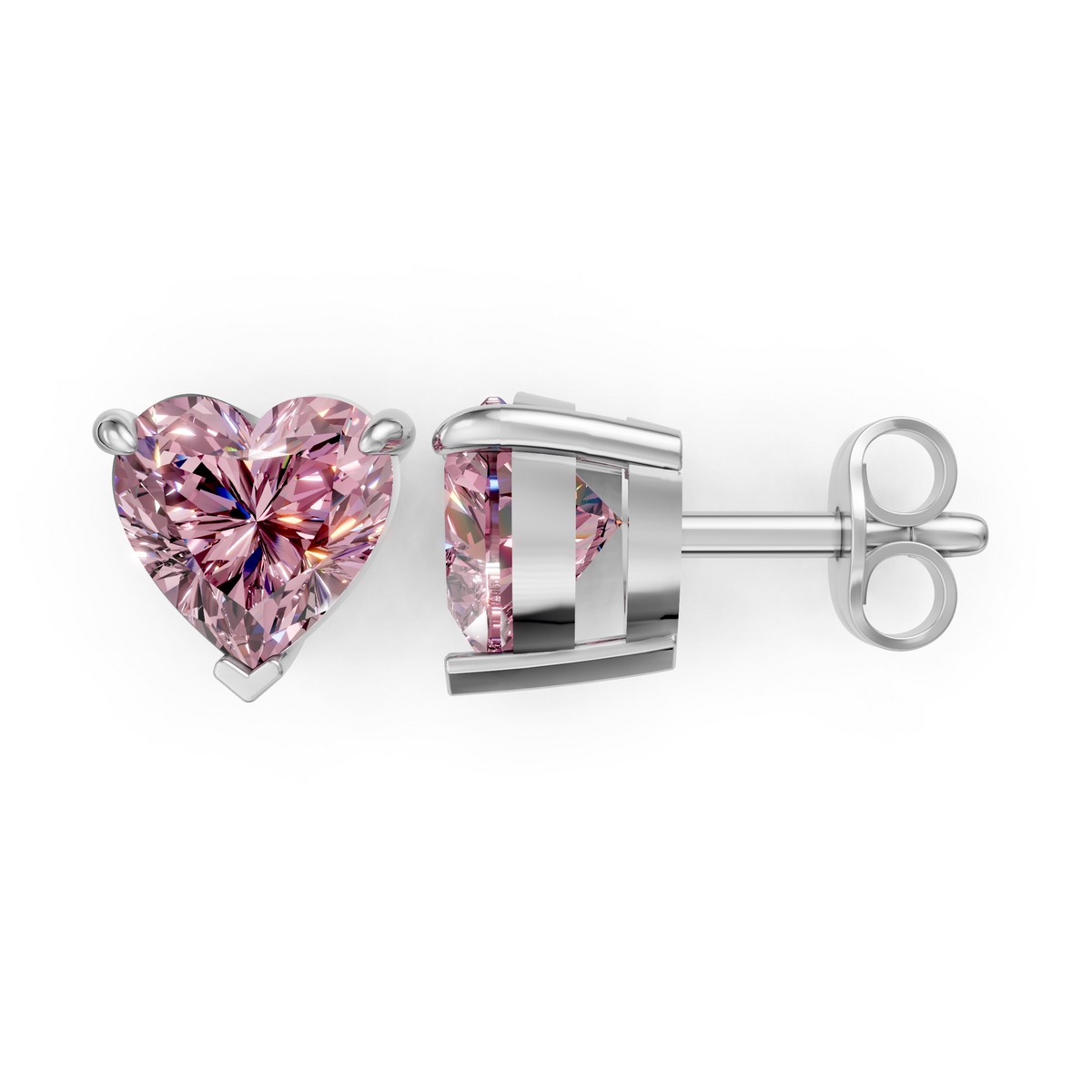 V.01 Earring - White Gold