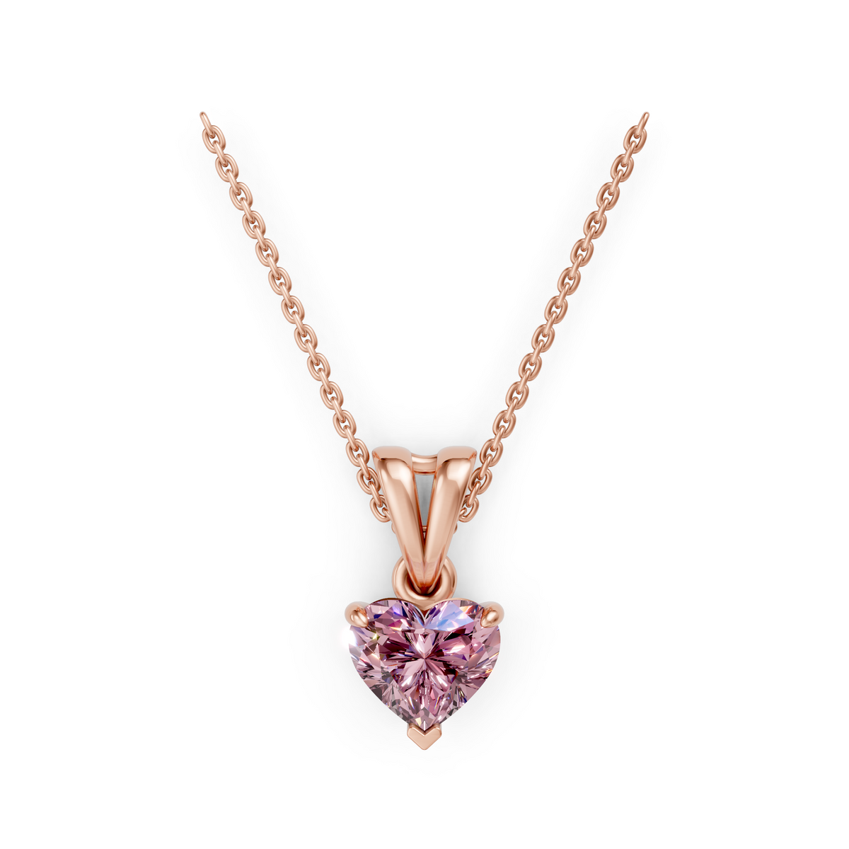 V.01 Pendant - Rose Gold
