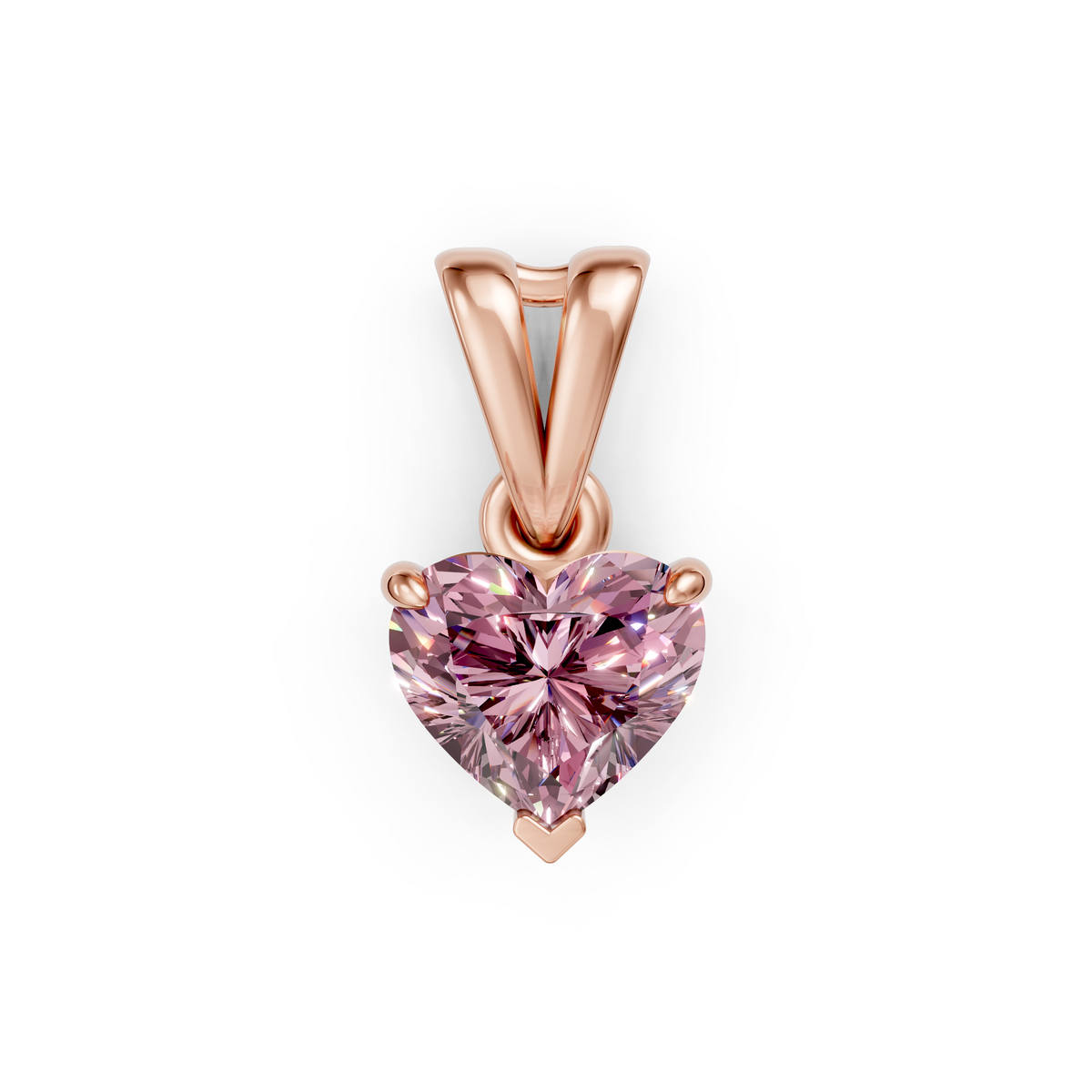 V.01 Pendant - Rose Gold