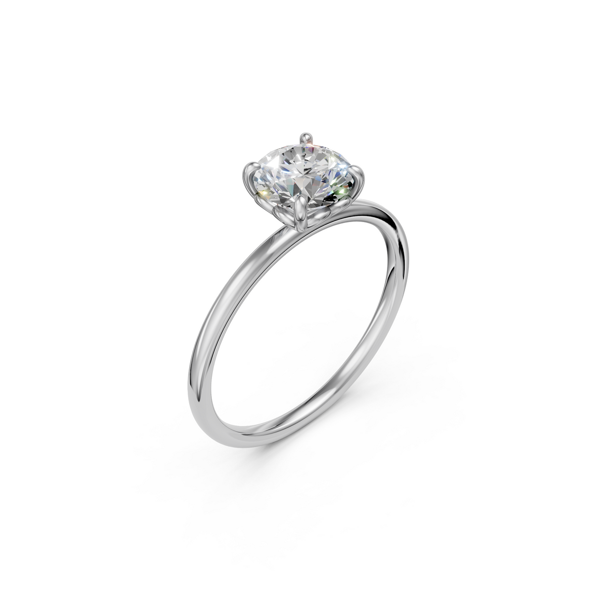V.01 Ring - White Gold