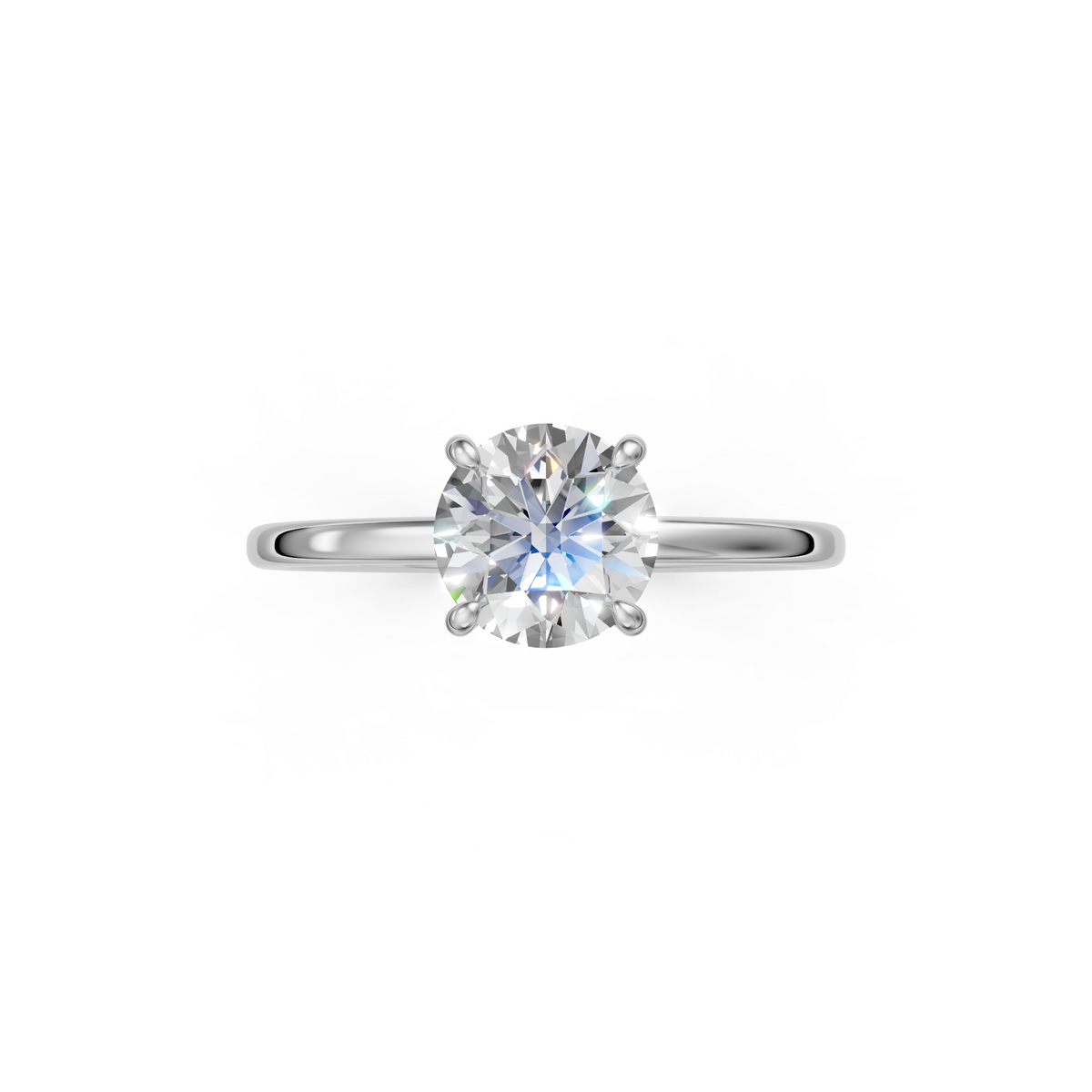 V.01 Ring - White Gold