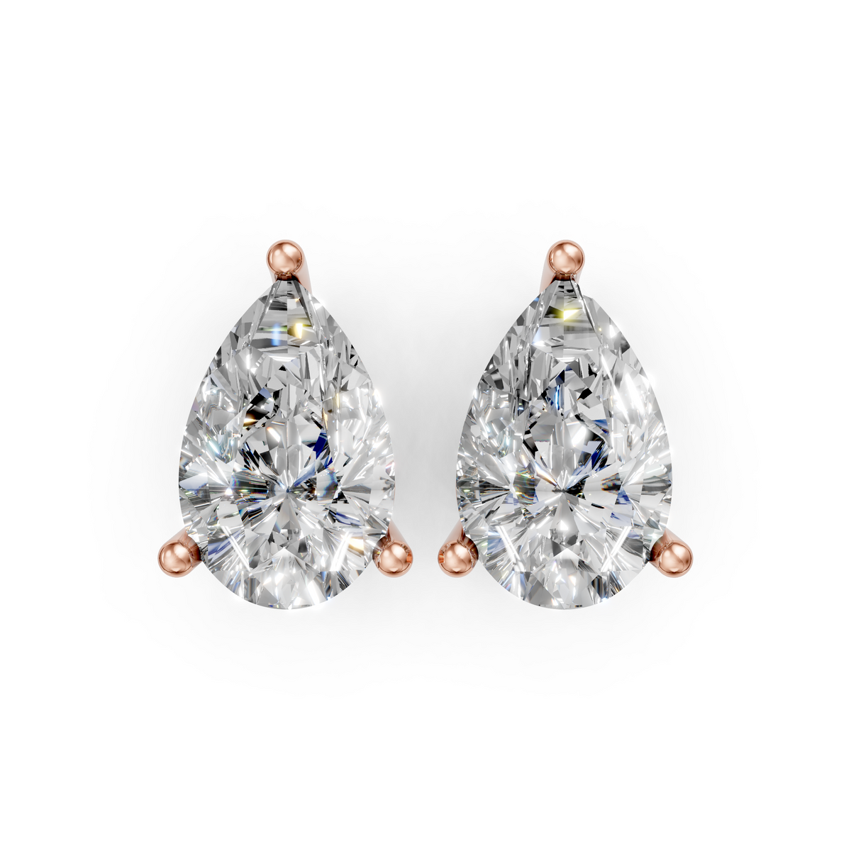 V.02 Earring - Rose Gold