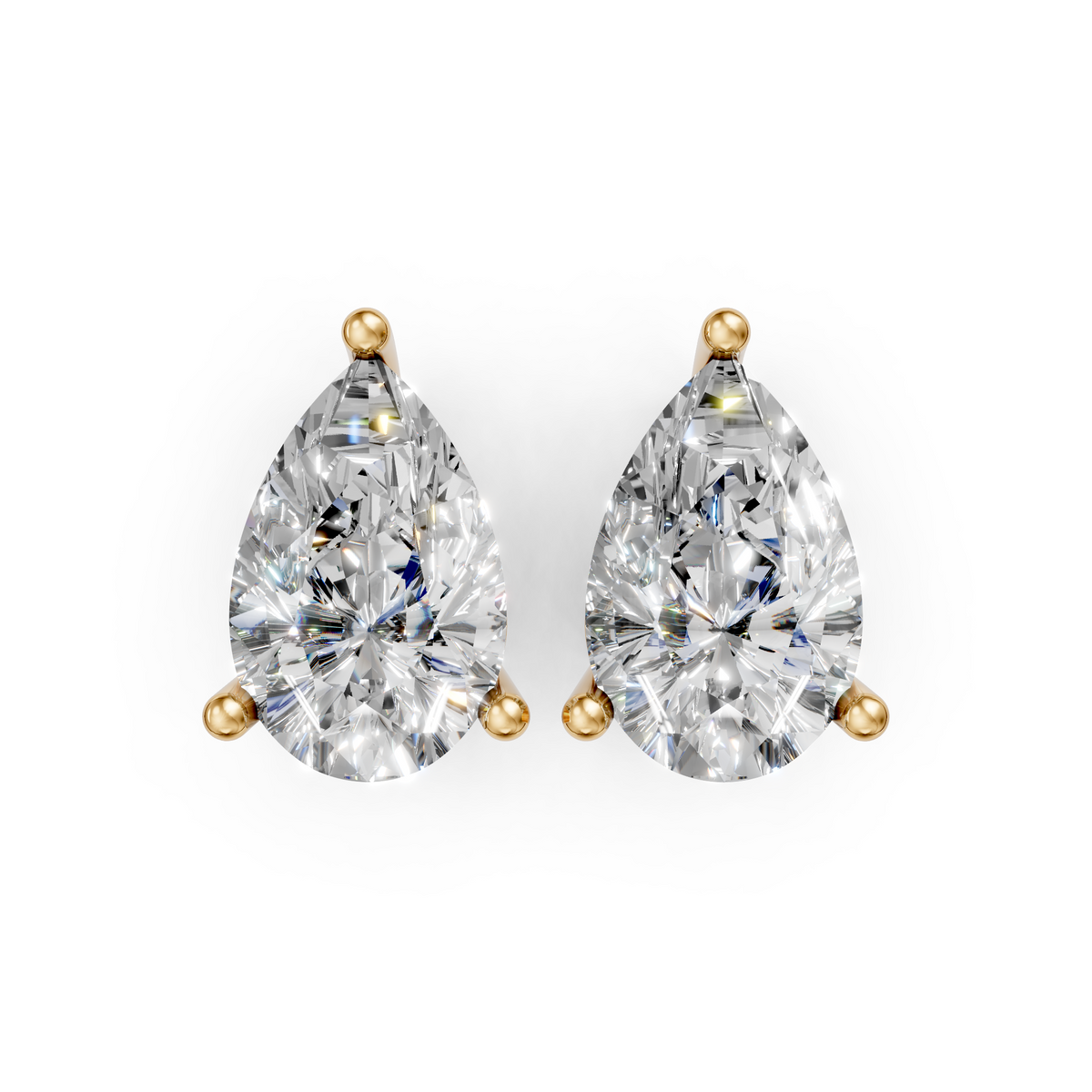 V.02 Earring - Yellow Gold