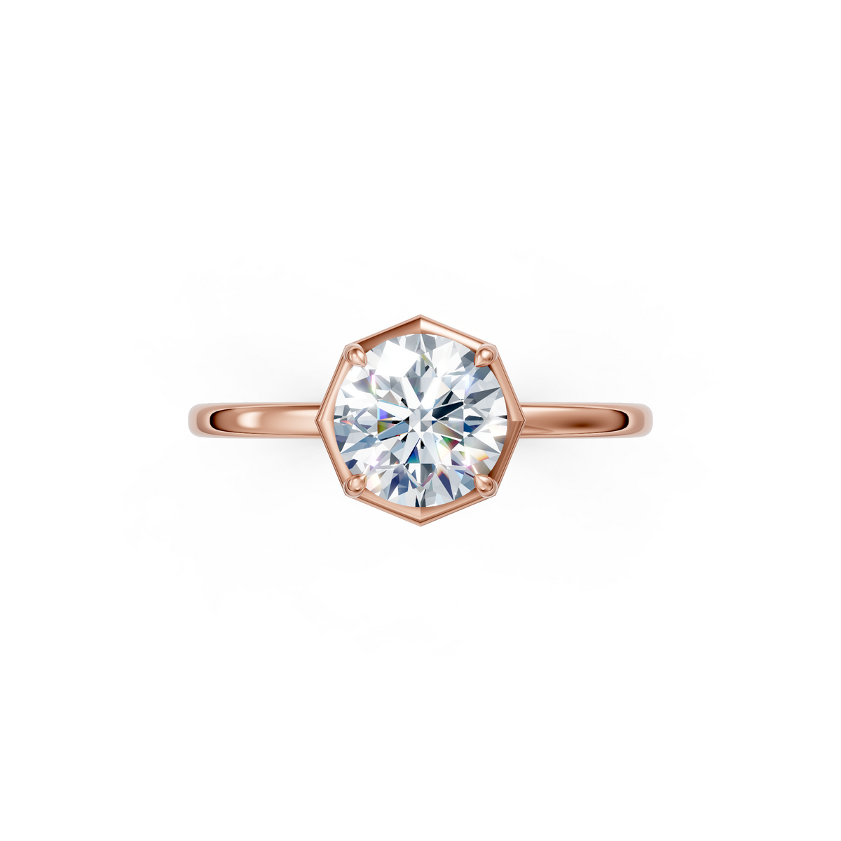 V.02 Ring - Rose Gold