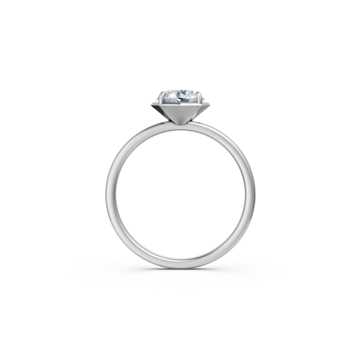 V.02 Ring - White Gold