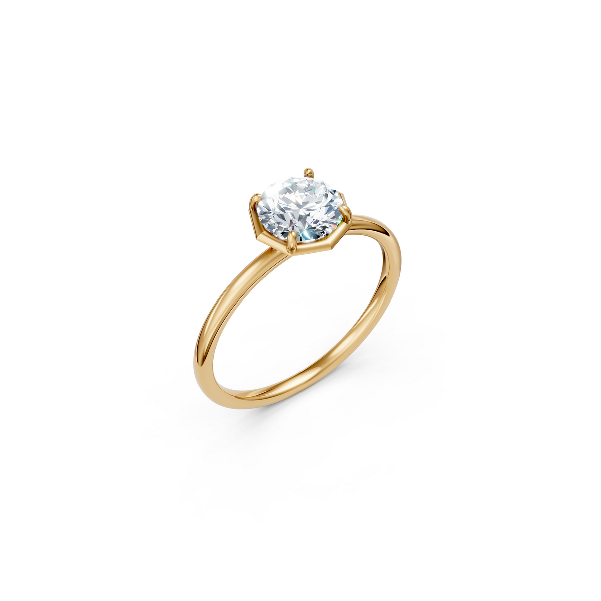 V.02 Ring - Yellow Gold