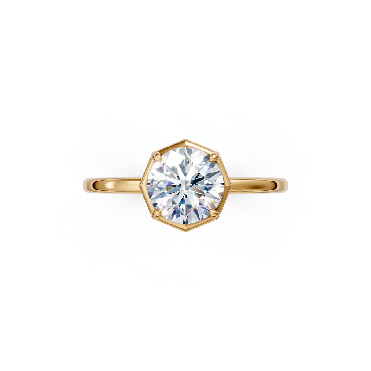 V.02 Ring - Yellow Gold