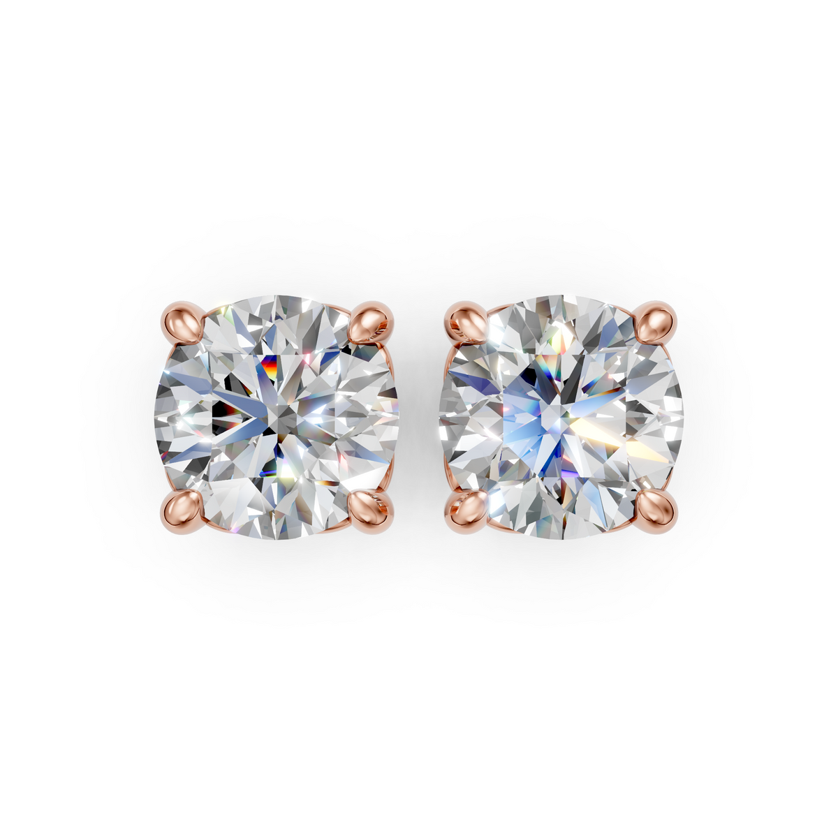 V.03 Earring - Rose Gold