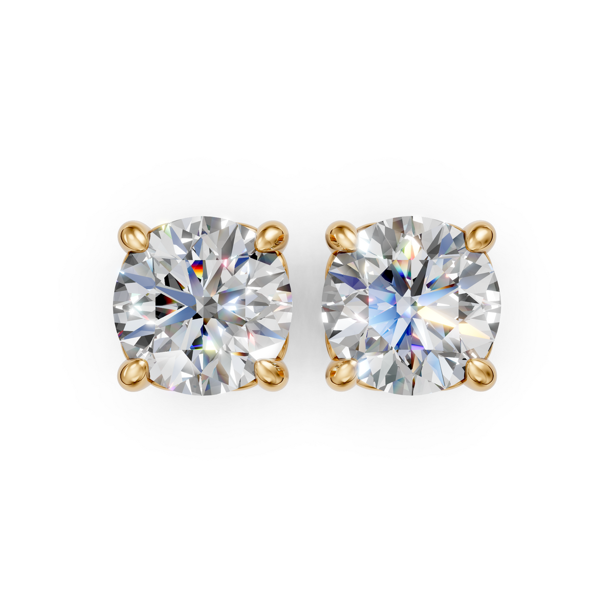 V.03 Earring - Yellow Gold