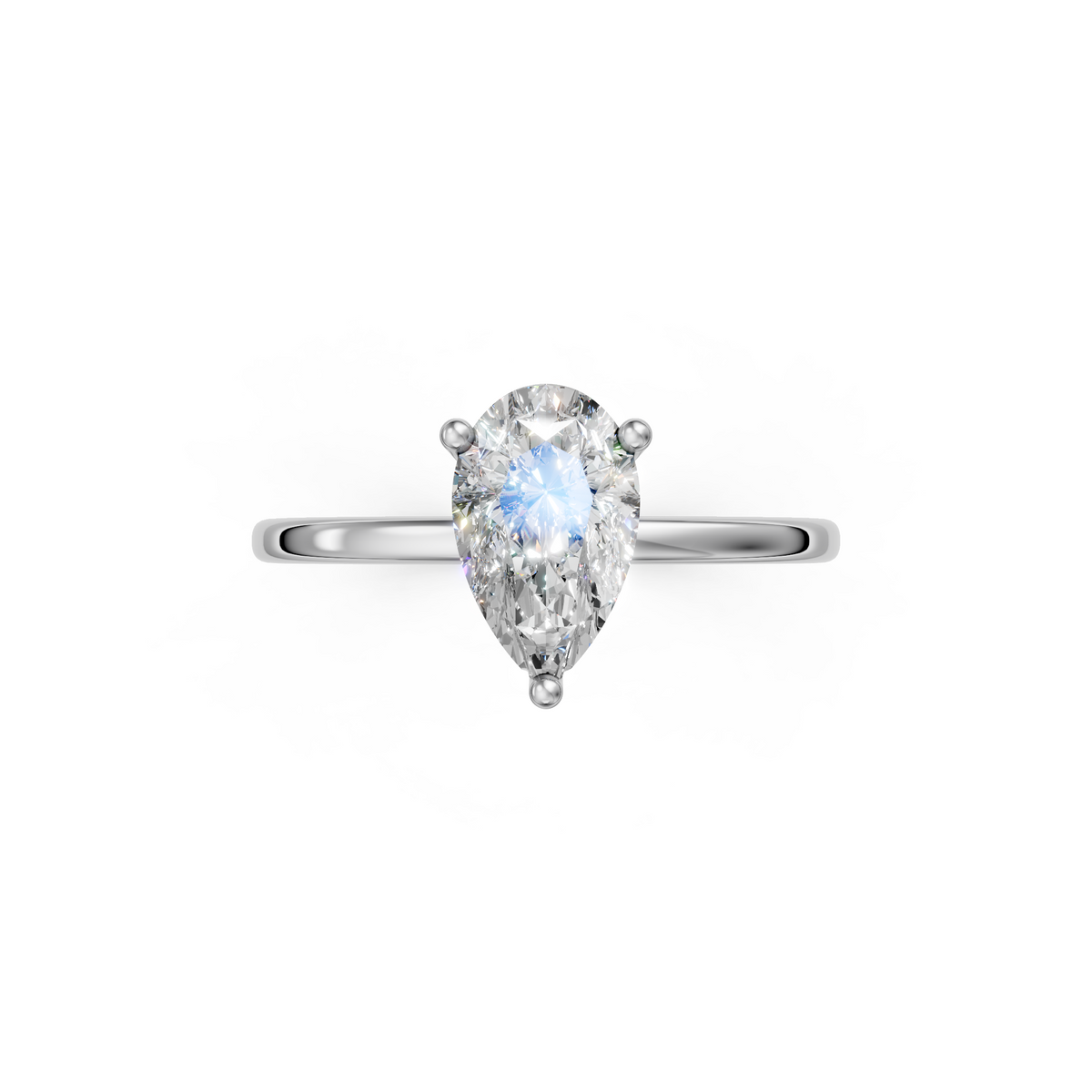 V.03 Ring - White Gold