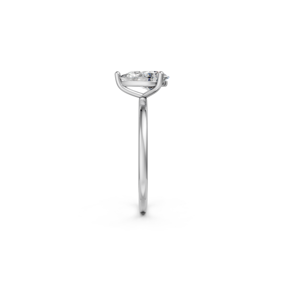 V.03 Ring - White Gold
