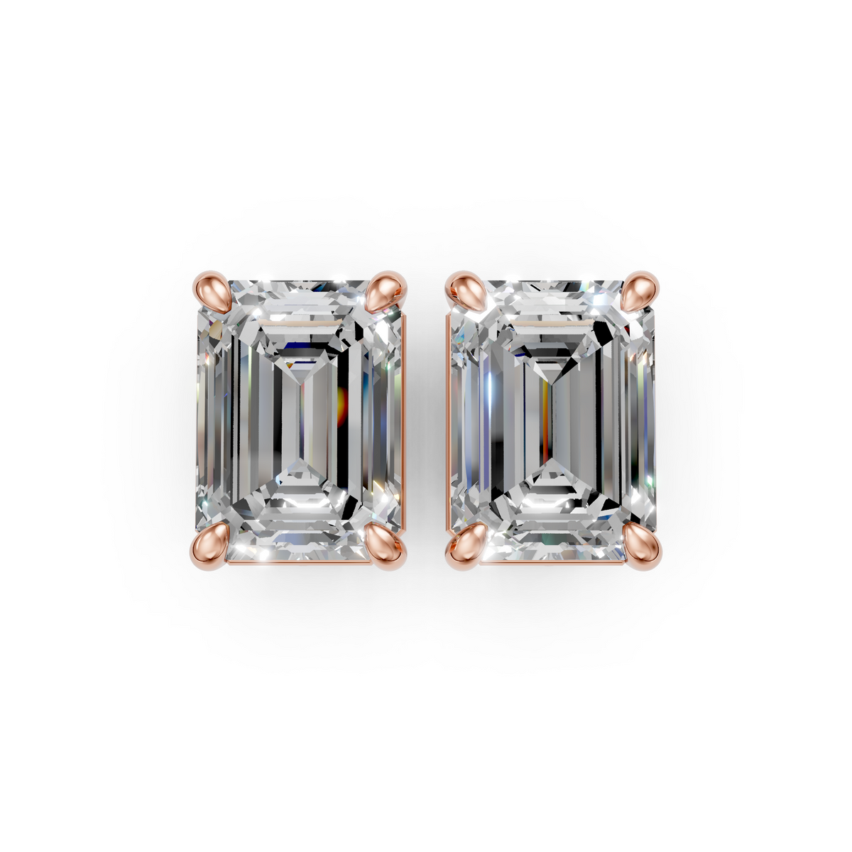 V.04 Earring - Rose Gold