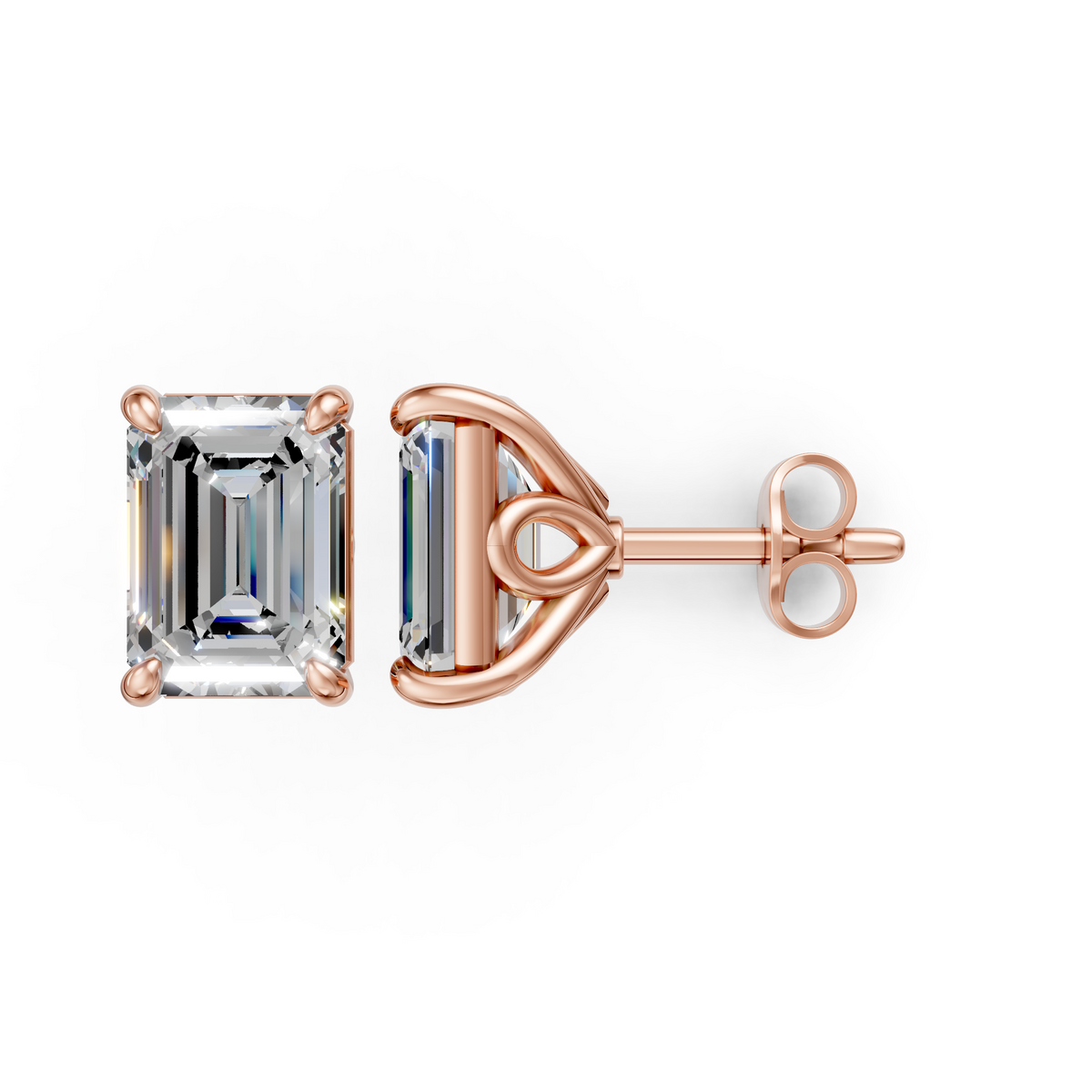 V.04 Earring - Rose Gold