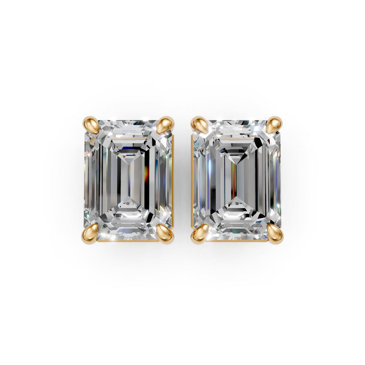 V.04 Earring - Yellow Gold