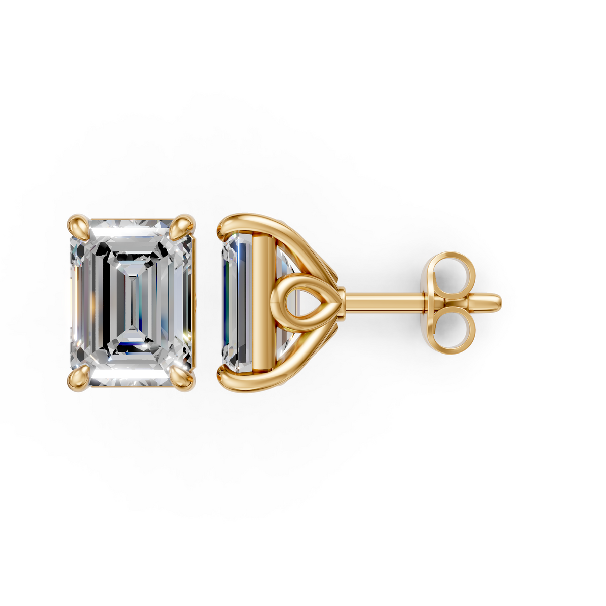 V.04 Earring - Yellow Gold