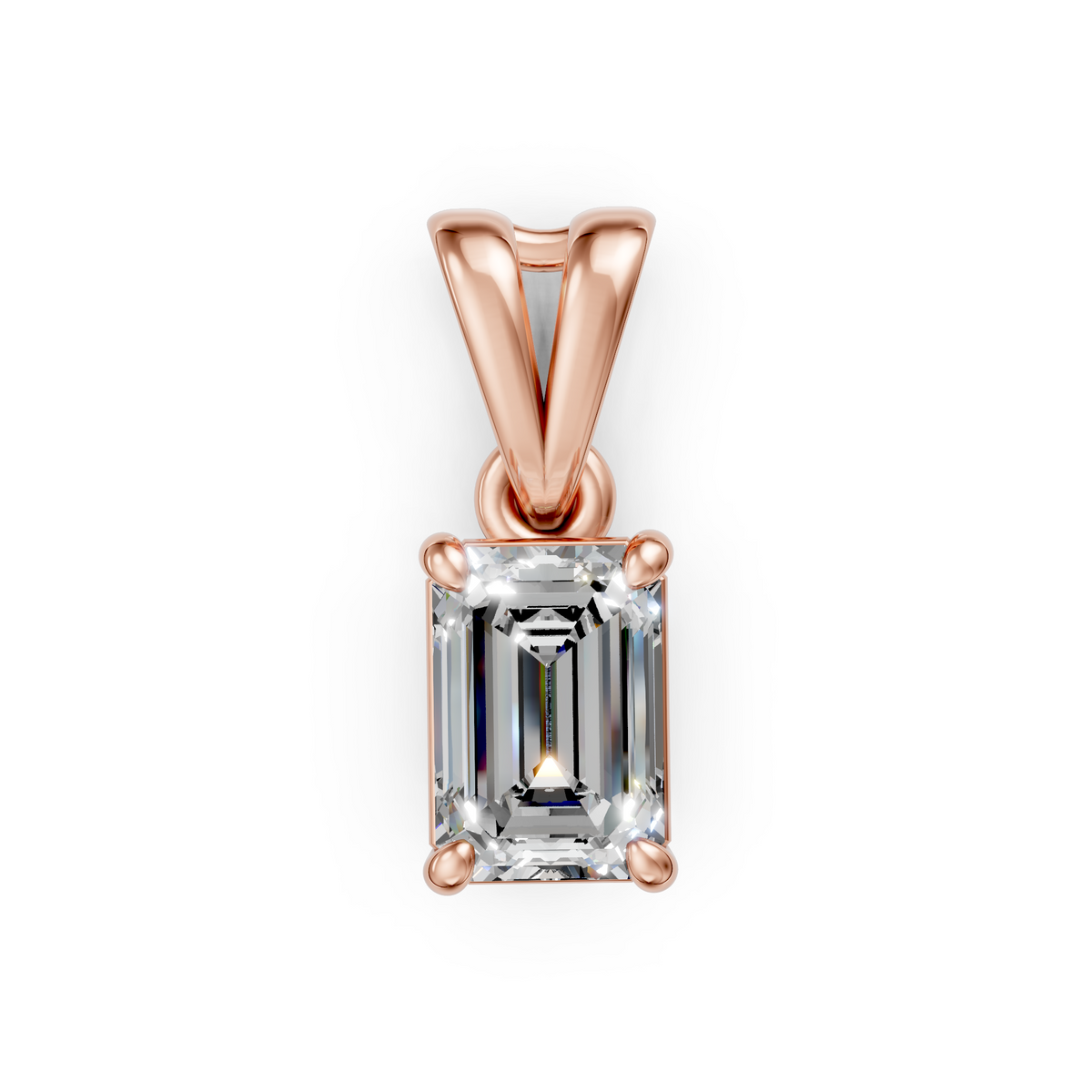 V.04 Pendant - Rose Gold