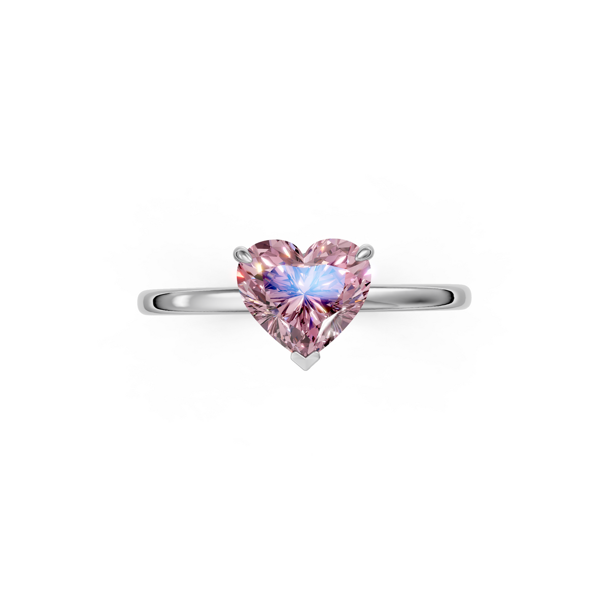 V.04 Ring - White Gold