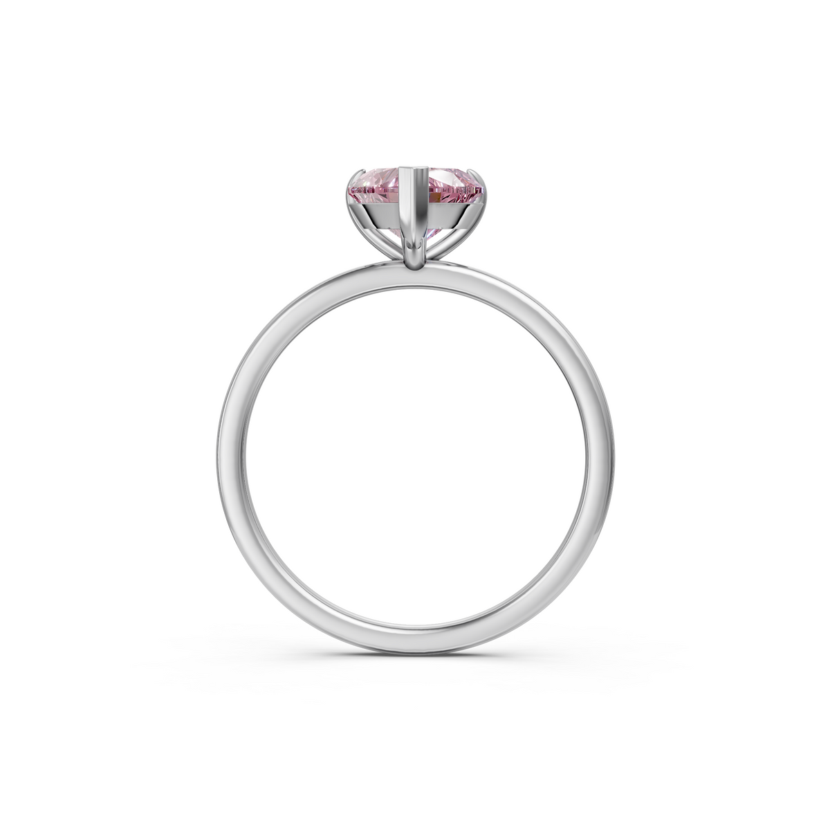 V.04 Ring - White Gold