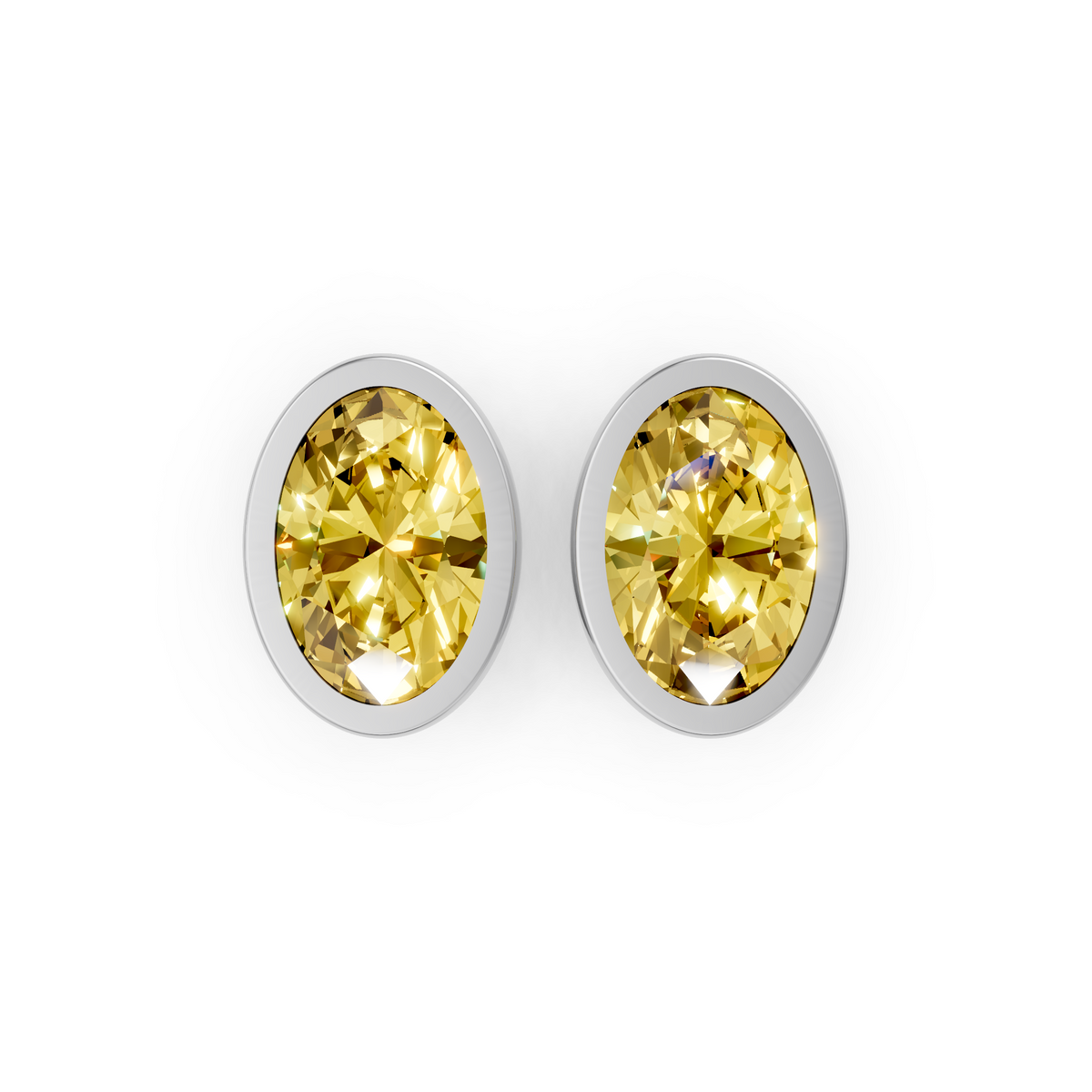 V.06 Earring - White Gold