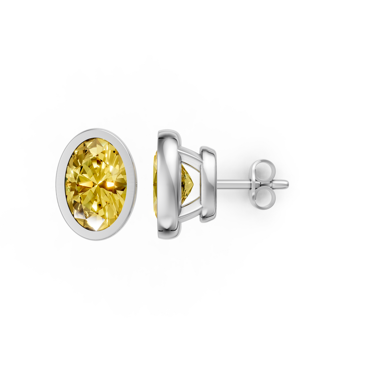 V.06 Earring - White Gold