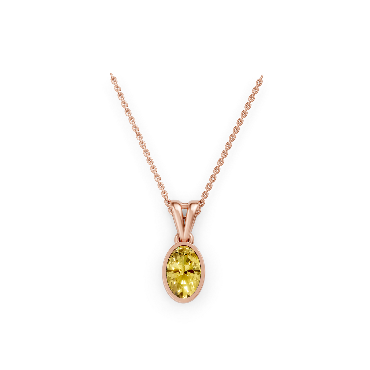 V.06 Pendant - Rose Gold