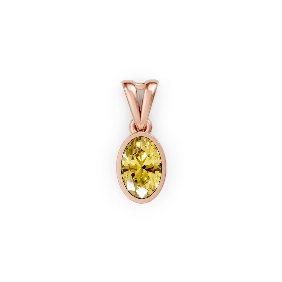 V.06 Pendant - Rose Gold