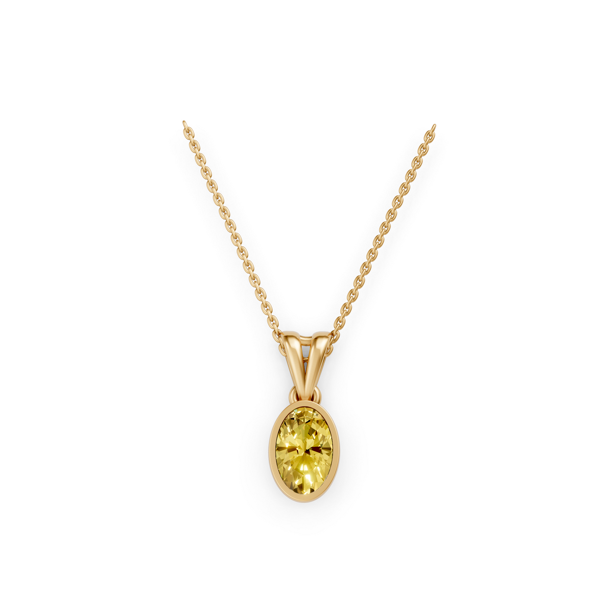 V.06 Pendant - Yellow Gold