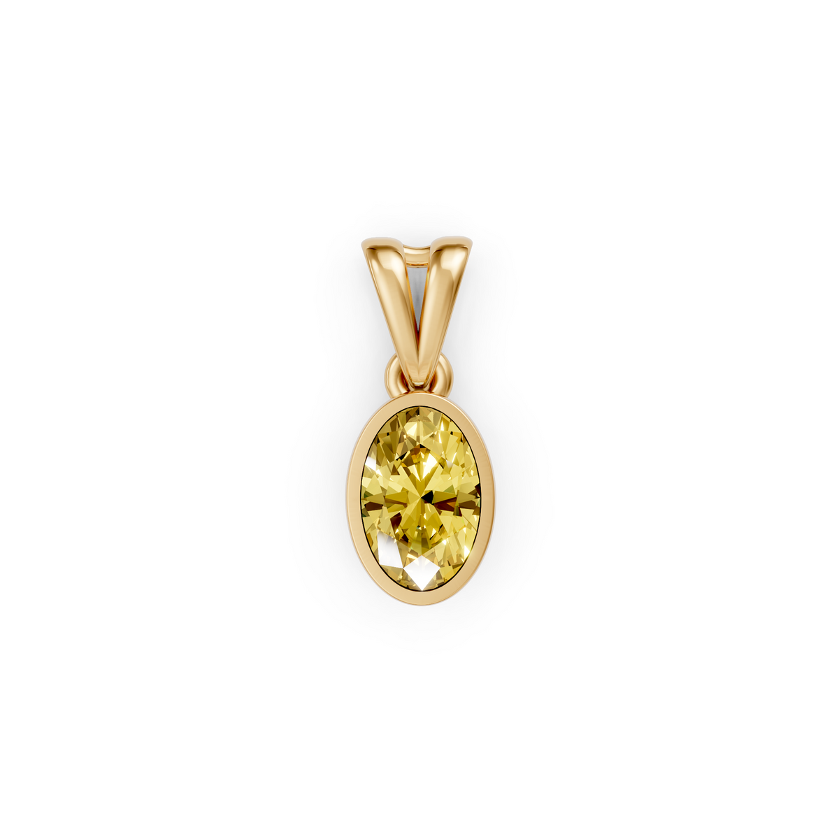 V.06 Pendant - Yellow Gold