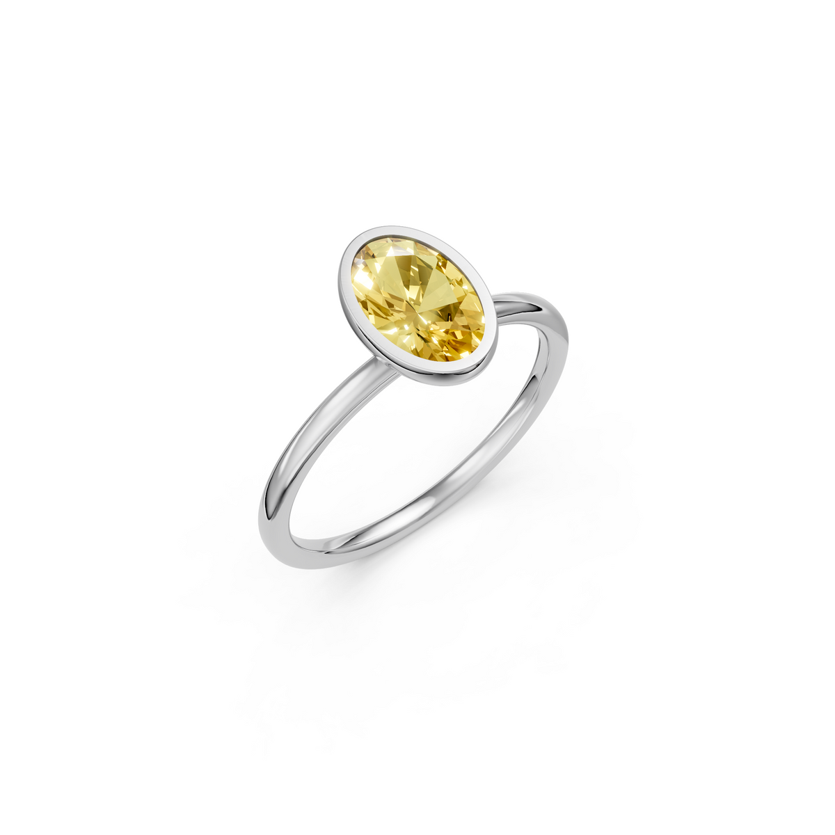 V.06 Ring - White Gold