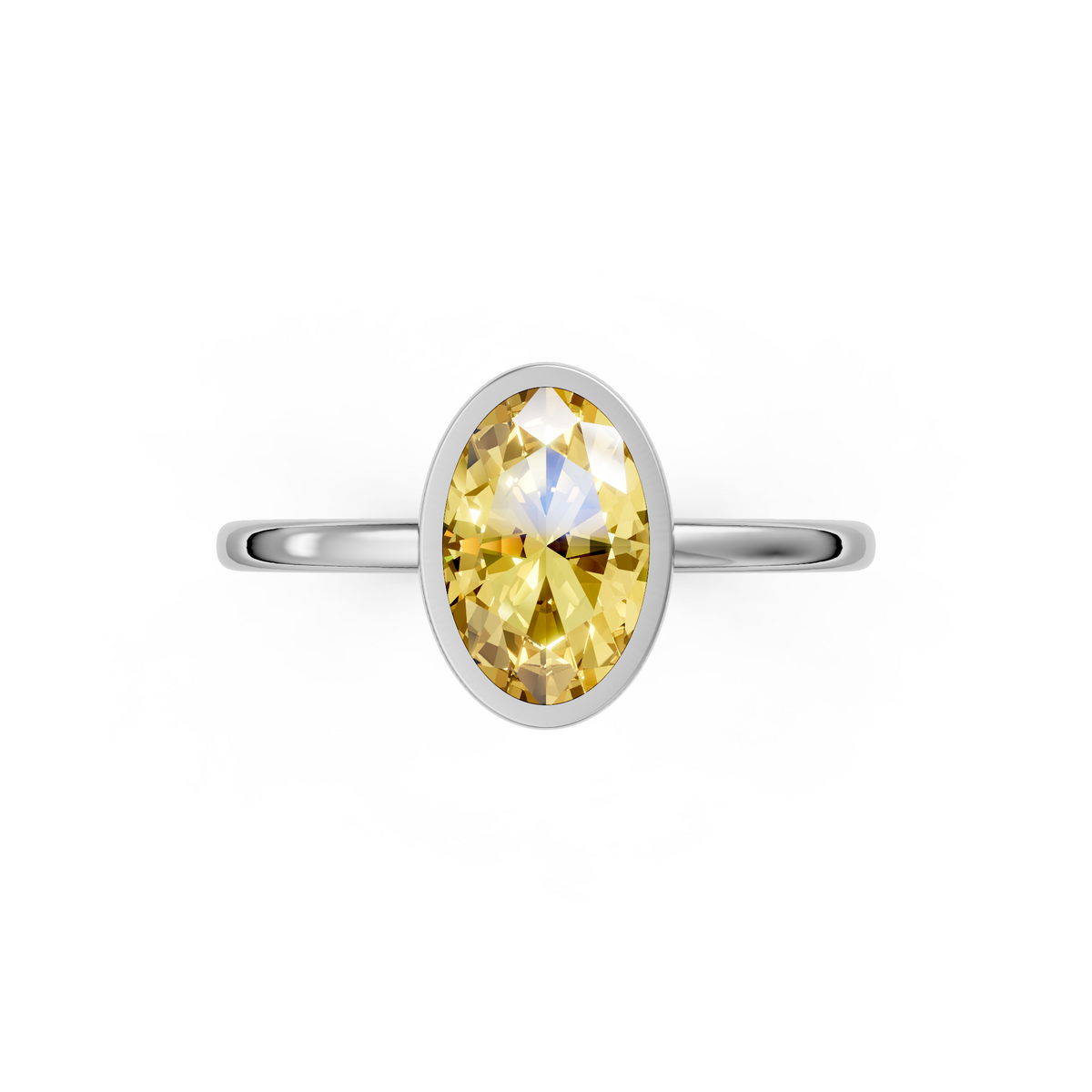V.06 Ring - White Gold