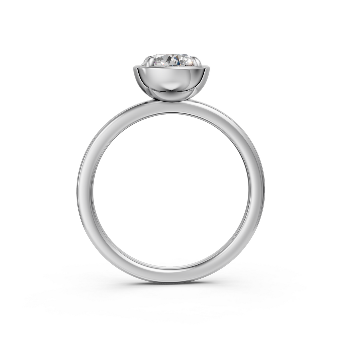 V.07 Ring - White Gold