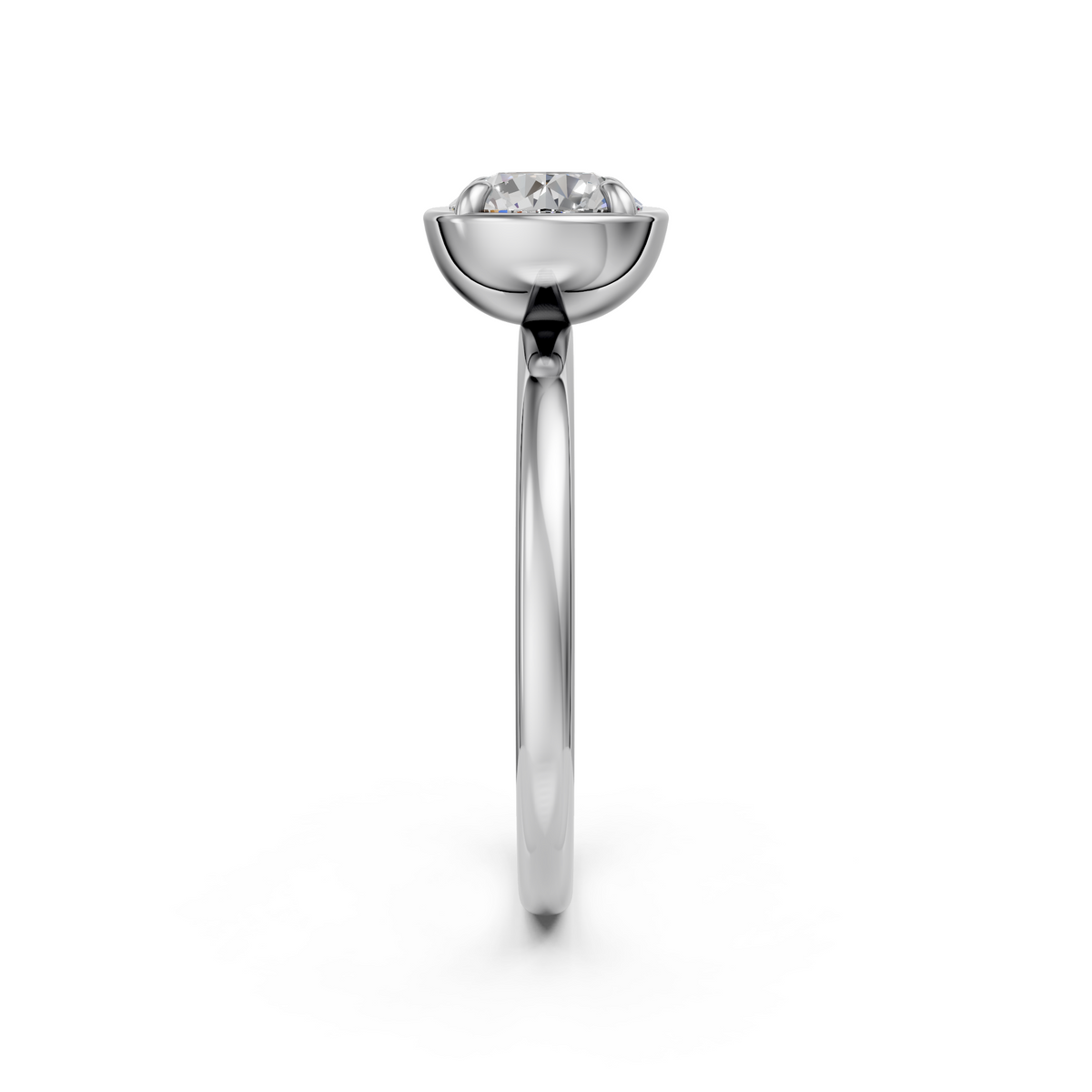 V.07 Ring - White Gold